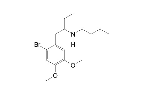 N-Butyl-1-(2-bromo-4,5-dimethoxyphenyl)butan-2-amine