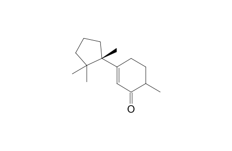 (1'S,6RS)-6-Methyl-3-(1',2',2'-trimethylcyclopentyl)-2-hexene-1-one