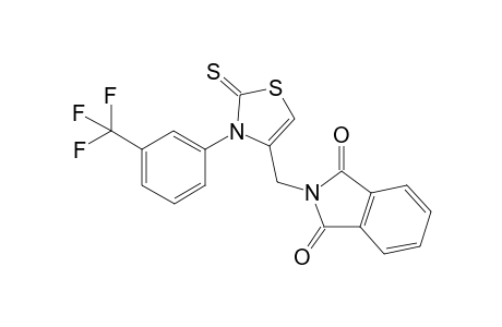 2-[2-Thioxo-3-(3-trifluormethylphenyl)-2,3-dihydrothiazol-4-ylmethyl]-isoindolin-1,3-dione