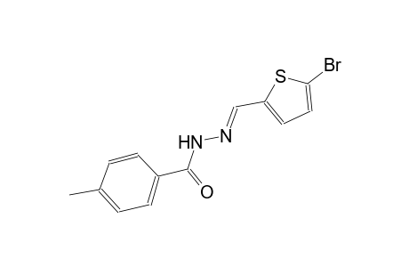 N'-[(E)-(5-bromo-2-thienyl)methylidene]-4-methylbenzohydrazide
