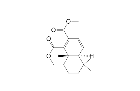 1,2-Naphthalenedicarboxylic acid, 4a,5,6,7,8,8a-hexahydro-5,5,8a-trimethyl-, dimethyl ester, trans-(.+-.)-