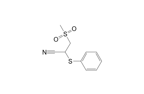 1-Cyano-1-phenylthio-2-methanesulfonylethane