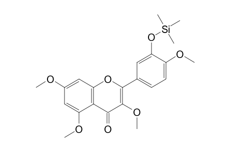 3,5,7,4'-tetra-O-methyl-3'-O-(trimethylsilyl)quercetin