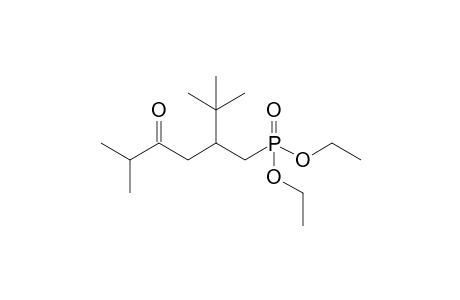 Diethyl [2-(t-butyl)-5-methyl-4-oxohexyl]phosphonate