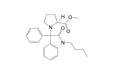 (2S)-METHYL-1-[1-(N-BUTYLCARBAMOYL)-1,1-DIPHENYLMETHYL]-PYRROLIDINE-2-CARBOXYLATE