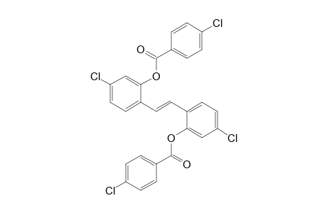 1,2-bis[p-Chlorobenzoyloxy-(p-chlorophenyl)]-ethene