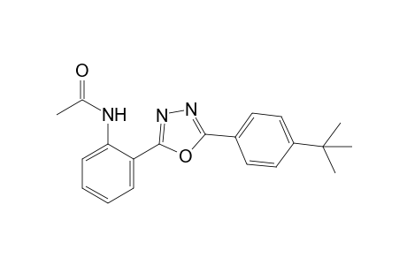 2'-[5-(p-butylphenyl)-1,3,4-oxadiazol-2-yl]acetanilide