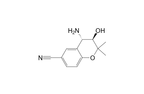trans-4-Amino-6-cyano-3,4-dihydro-2,2-dimethyl-2H-1-benzopyran-3-ol