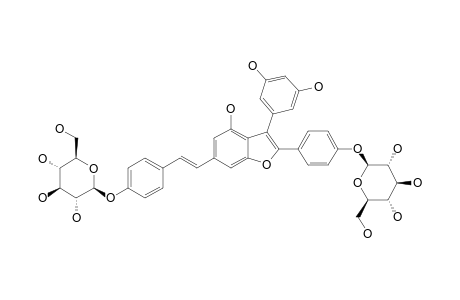 ANIGOPREISSIN-A-4A,4B-DI-O-BETA-D-GLUCOPYRANOSIDE