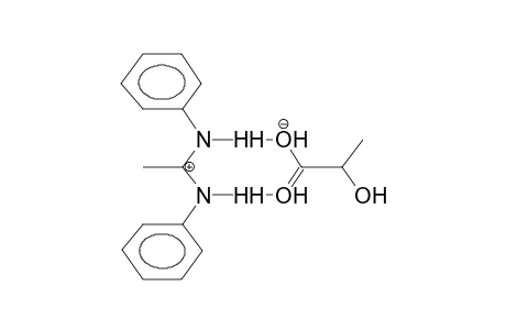 N,N'-DIPHENYLACETAMIDINIUM 2-HYDROXYPROPANOATE