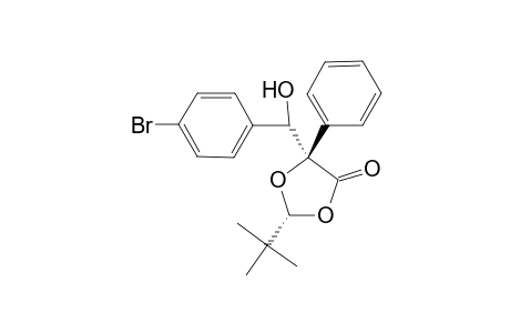 (2S,5R,1'R)-2-(tert-butyl)-5-[1'-hydroxy1'-(4-bromophenyl)methyl]-5-phenyl-1,3-dioxolane-4-one