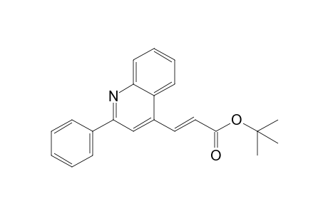 (E)-3-(2-phenyl-4-quinolinyl)-2-propenoic acid tert-butyl ester