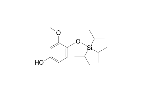 3-Methoxy-4-tri(propan-2-yl)silyloxy-phenol