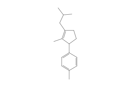 2-METHYL-1-(4'-METHYLPHENYL)-3-(2-METHYLPROPYL)-CYCLOPENT-2-EN-1-YL-CATION