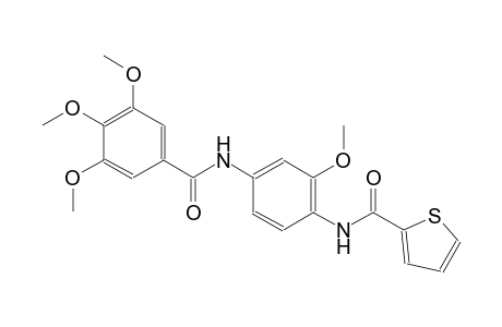 N-{2-methoxy-4-[(3,4,5-trimethoxybenzoyl)amino]phenyl}-2-thiophenecarboxamide