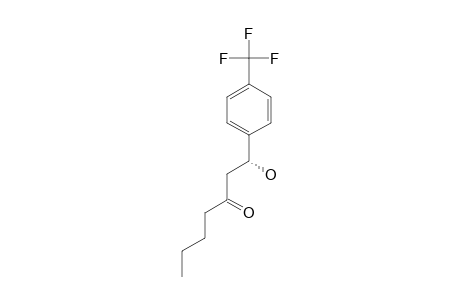 (+)-(R)-1-HYDROXY-1-(4-TRIFLUOROMETHYLPHENYL)-3-HEPTANONE