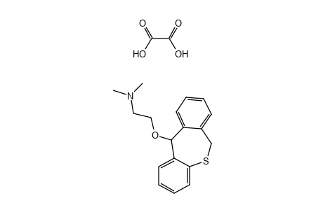 2-[(6,11-DIHYDRODIBENZO[b,e]THIEPIN-11-YL)OXY]-N,N-DIMETHYLETHYLAMINE, OXALATE