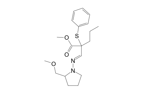 (-)-1-[ [(2'-Methoxycarbonyl)-2'-(phenylthio)pentylidene]amino}-2-(methoxymethyl)pyrrolidine