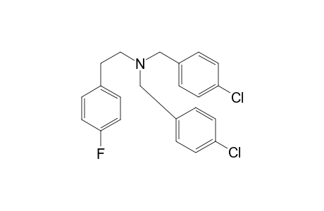 N.N-Bis(4-chlorobenzyl)-4-fluorophenethylamine