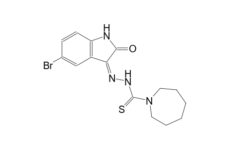 N'-[(3Z)-5-bromo-2-oxo-1,2-dihydro-3H-indol-3-ylidene]hexahydro-1H-azepine-1-carbothiohydrazide