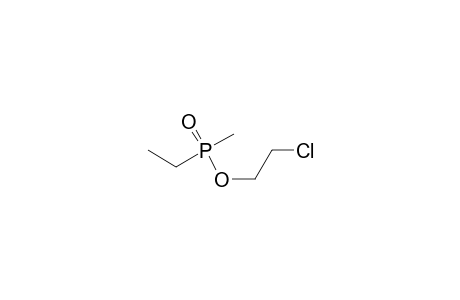 1-Chloranyl-2-[ethyl(methyl)phosphoryl]oxy-ethane