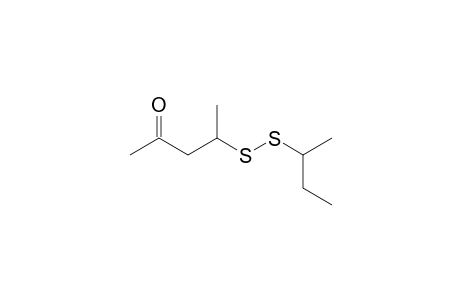 4-(sec-butyldisulfanyl)pentan-2-one