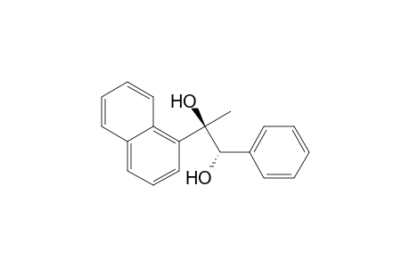 1,2-Propanediol, 2-(1-naphthalenyl)-1-phenyl-, (R*,S*)-