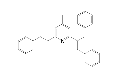 2-(alpha-benzylphenethyl)-6-phenethyl-4-picoline
