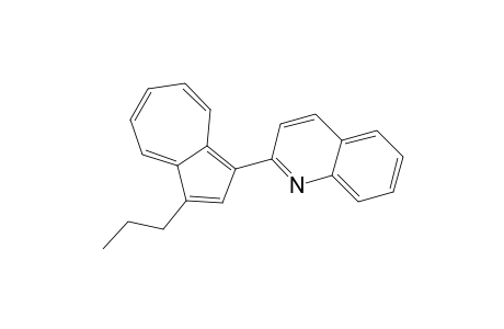 2-(3-propyl-1-azulenyl)quinoline