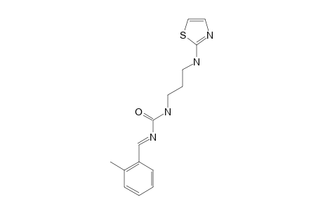 N-[3-(2-METHYLBENZYLIDEN-CARBAMYL)-PROPYL]-2-AMINOTHIAZOLE