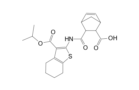 3-({[3-(isopropoxycarbonyl)-4,5,6,7-tetrahydro-1-benzothien-2-yl]amino}carbonyl)bicyclo[2.2.1]hept-5-ene-2-carboxylic acid