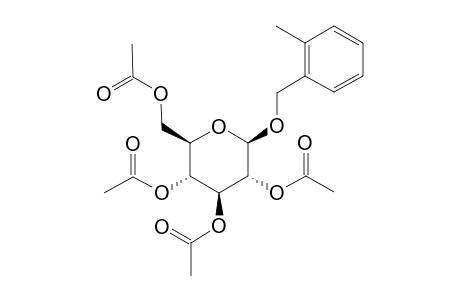 2-METHYLBENZYL-2,3,4,6-TETRA-O-ACETYL-BETA-D-GLUCOPYRANOSIDE