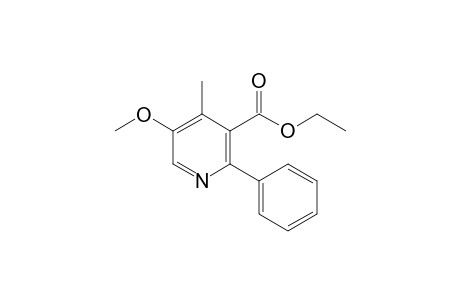 Ethyl 5-methoxy-4-methyl-2-phenylnicotinate