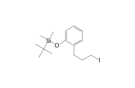 3-{2-[(tert-Butyldimethylsilyl)oxy]phenyl}-1-iodopropane