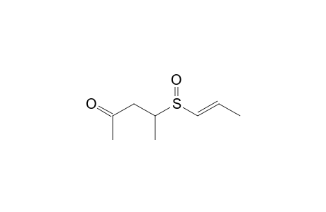 GARLICNIN-L-1;(E)-5-THIAOCTA-6-ENE-4-METHYL-2,5-DIOXIDE