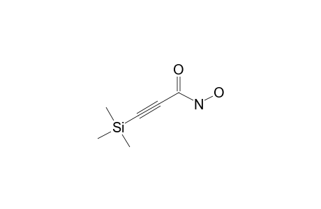 Z-N-HYDROXY-3-TRIMETHYLSILYLPROPYNAMIDE;MAJOR_ISOMER