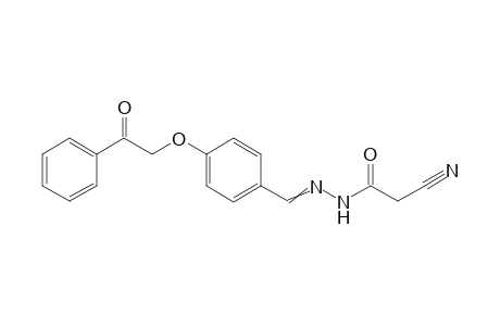 2-cyano-N'-(4-(2-oxo-2-phenylethoxy)benzylidene)acetohydrazide