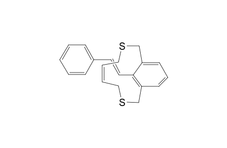 (5Z)-14-[(E)-2-phenylethenyl]-3,8-dithiabicyclo[8.3.1]tetradeca-1(14),5,10,12-tetraene