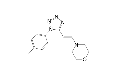 trans-5-(2-morpholinovinyl)-1-p-tolyl-1H-tetrazole