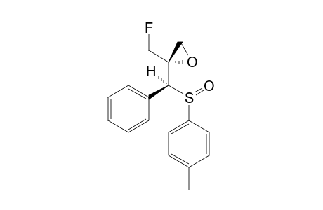 (2S,2'S)-2-FLUOROMETHYL-2-[[(4-METHYLPHENYL)-SULFINYL]-[PHENYL]-METHYL]-OXIRANE