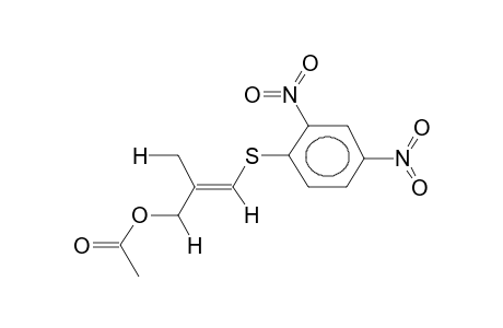 (E)-1-(2,4-DINITROPHENYLTHIO)-2-METHYL-3-ACETOXYPROP-1-ENE