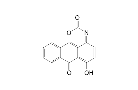 6-Hydroxyanthra[9,1-d,e]-1,3-oxazine-2,7-dione