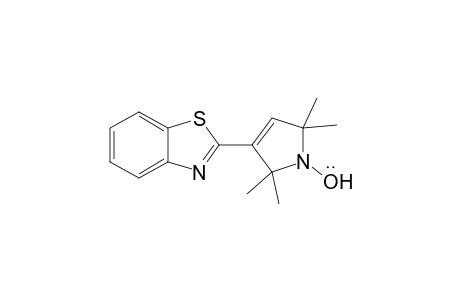 2,2,5,5-Tetramethyl-3-(benzothiazol-2-yl)-2,5-dihydro-1H-pyrrol-1-yloxyl radical