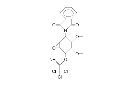 (.+-.)-2T,3T-Epoxy-5c,6T-dimethoxy-4c-phthalimido-cyclohexyl trichloroacetimidate
