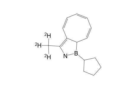 9-CYCLOPENTYL-11-(TRIDEUTERIOMETHYL)-9-BORA-10-AZOBICYCLO-[6.3.0]-UNDECA-2,4,6,11-TETRAENE