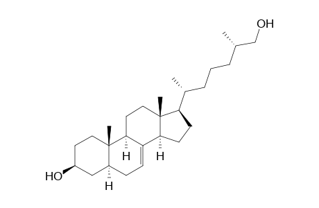 26-Hydroxy-5.alpha.-cholest-7-en-3.beta.-ol