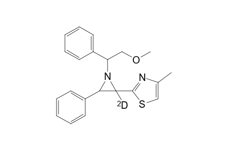 2-[2-Deuterio-1-(2-methoxy-1-phenylethyl)-3-phenylaziridin-2-yl]-4-methylthiazole
