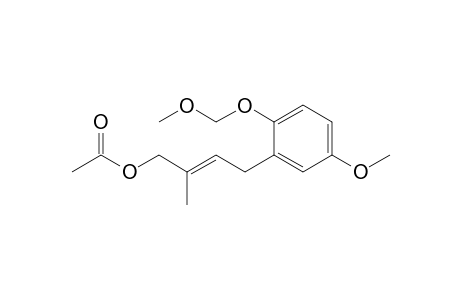 (E)-2-(4-Acetyloxy-3-methylbut-2-en-1-yl)-4-methoxy-1-methoxymethoxybenzene