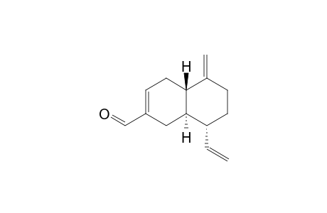 1,4,4a,.beta.,5,6,7,8,8a.alpha.-Octahydro-5-methylene-8.alpha.vinylnaphthalene-2-carbaldehyde