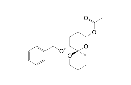 (2R*.5S*.6S*)-2-ACETOXY-5-BENZYLOXY-1,7-DIOXASPIRO-[5.5]-UNDECAN